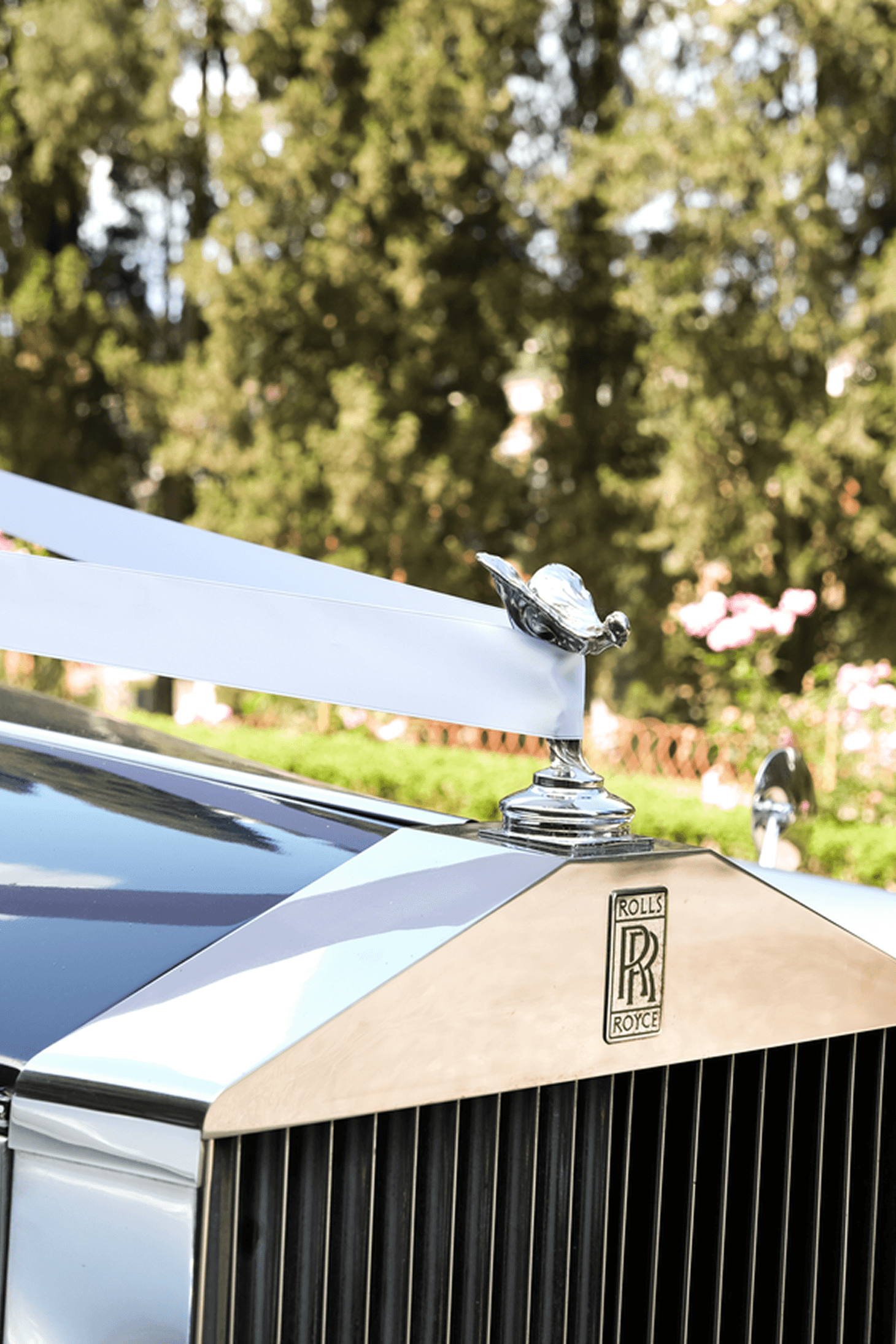 A wedding table setting with a view of the Italian coast.